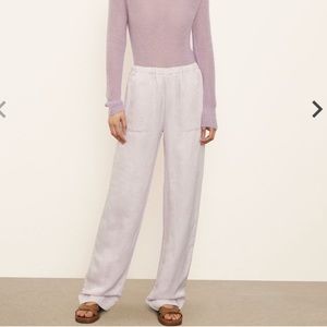 Vince silk pull up pants